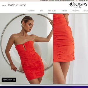 BELLA MINI DRESS - TAG ATTACHED